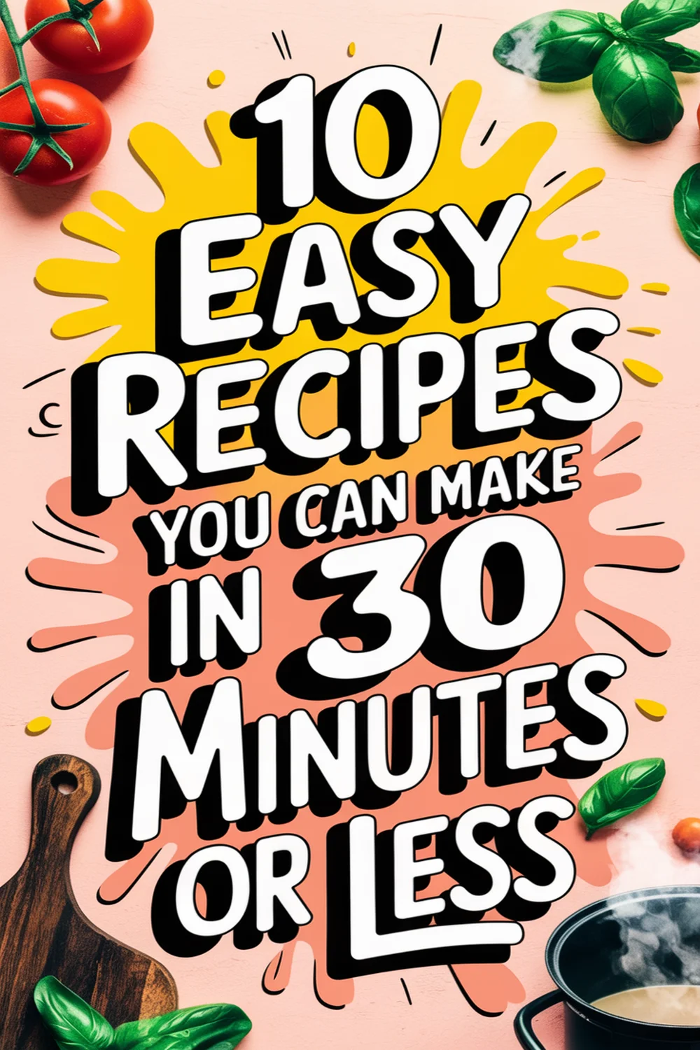 10 Easy Recipes You Can Make in 30 Minutes or Less