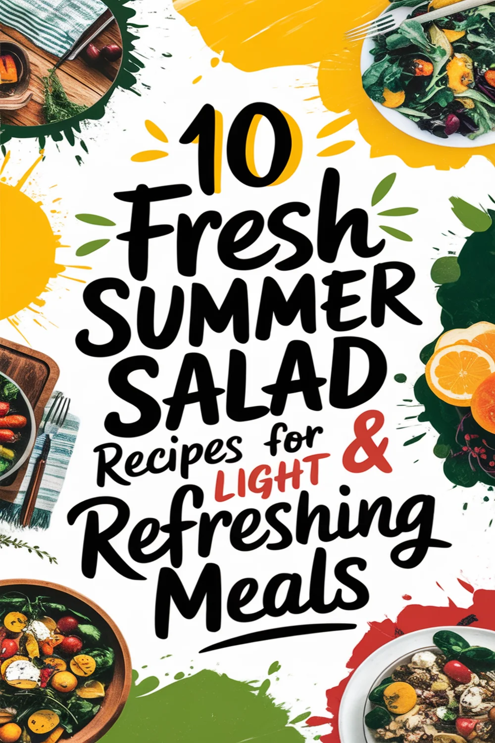 10 Fresh Summer Salad Recipes for Light & Refreshing Meals