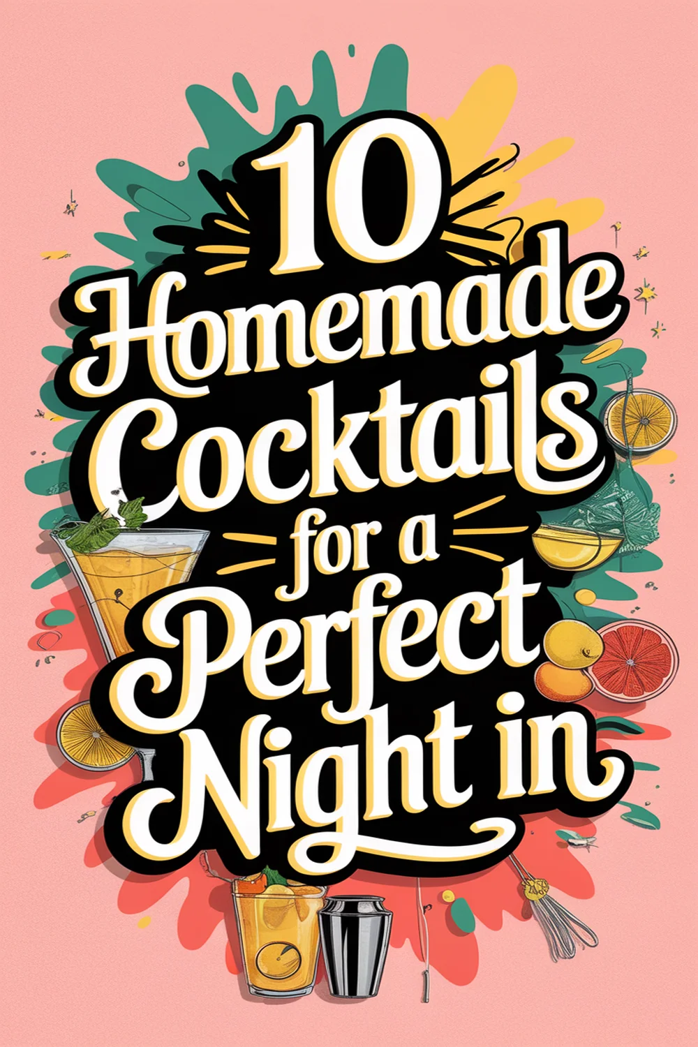 10 Homemade Cocktails for a Perfect Night In