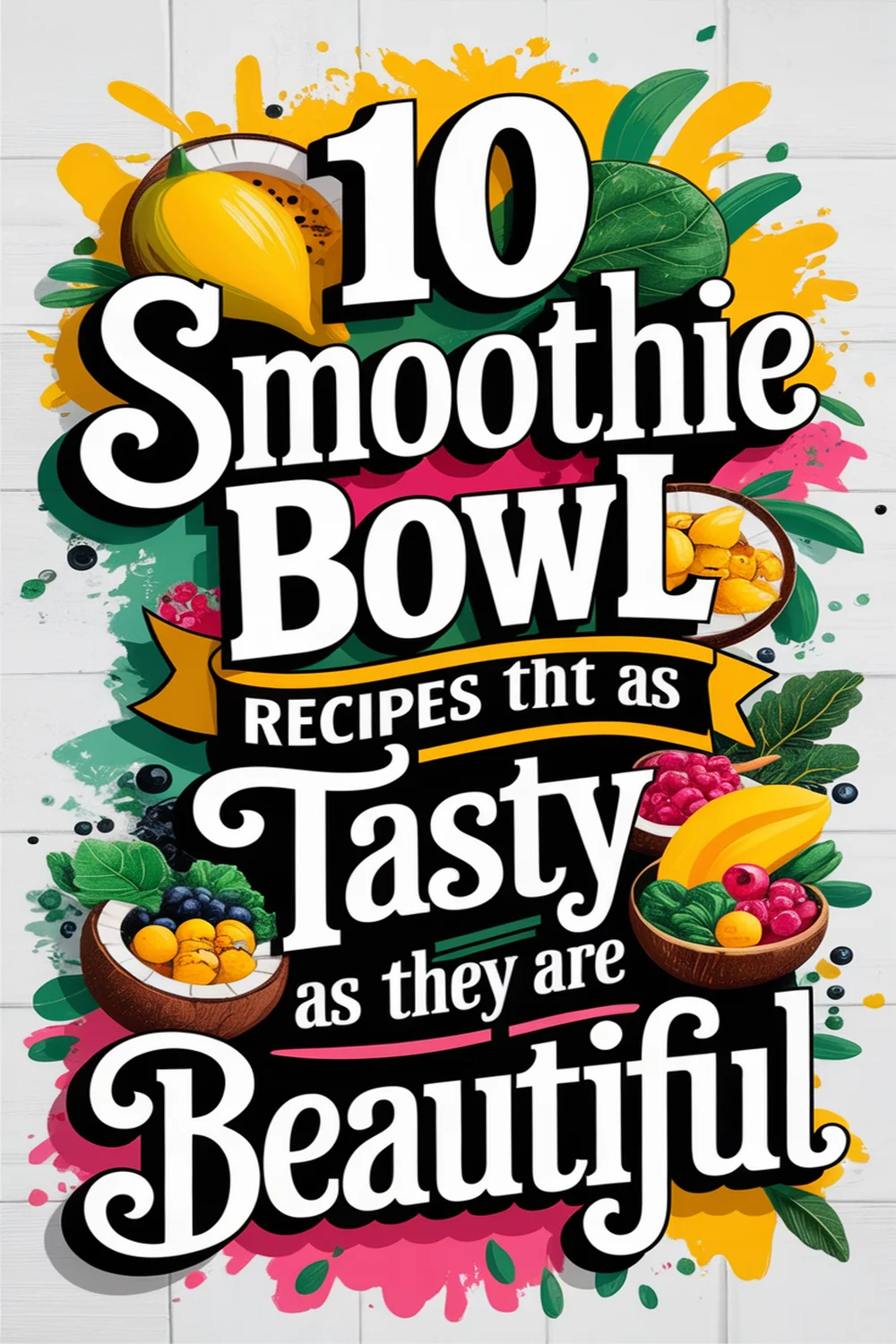 10 Smoothie Bowl Recipes That Are as Tasty as They Are Beautiful