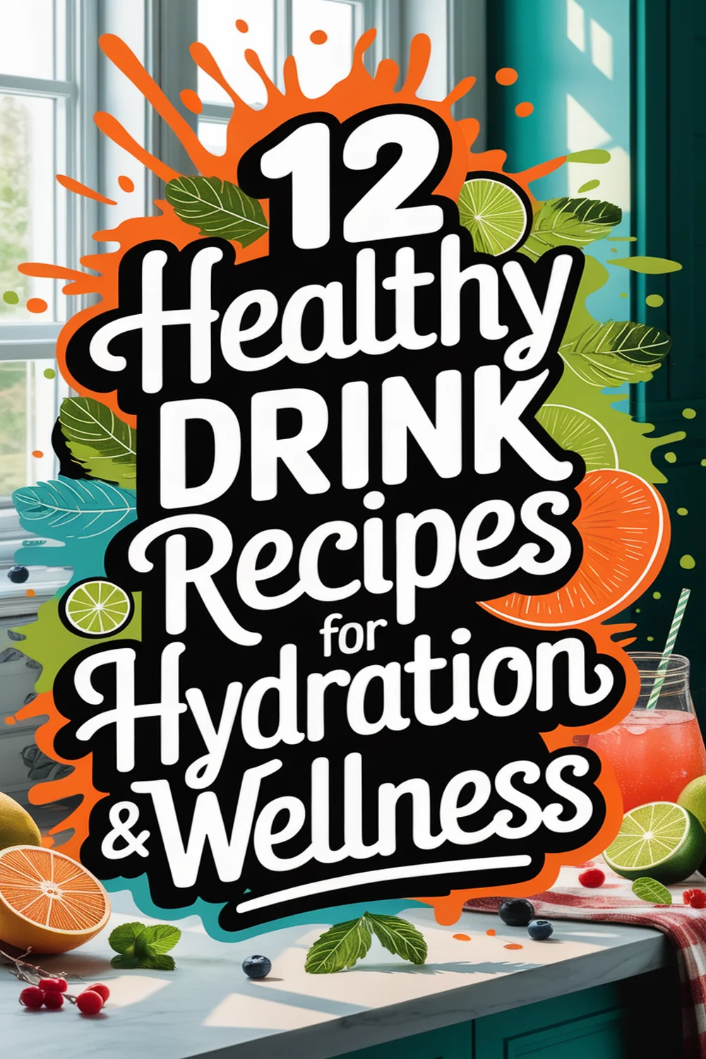 12 Healthy Drink Recipes for Hydration & Wellness