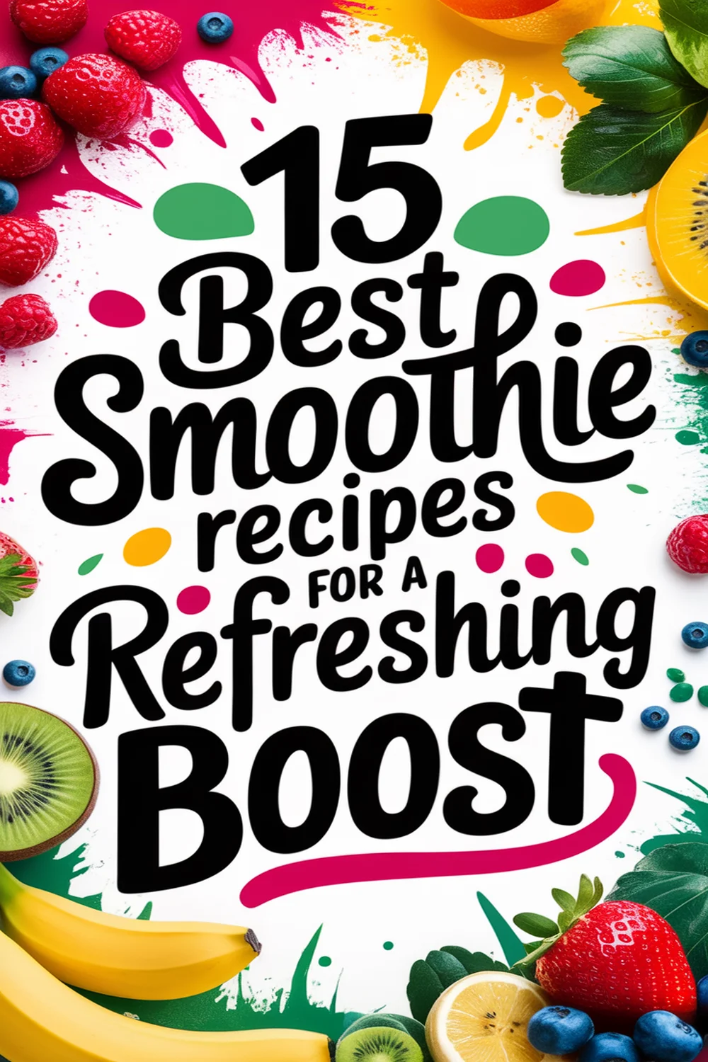 15 Best Smoothie Recipes for a Refreshing Boost