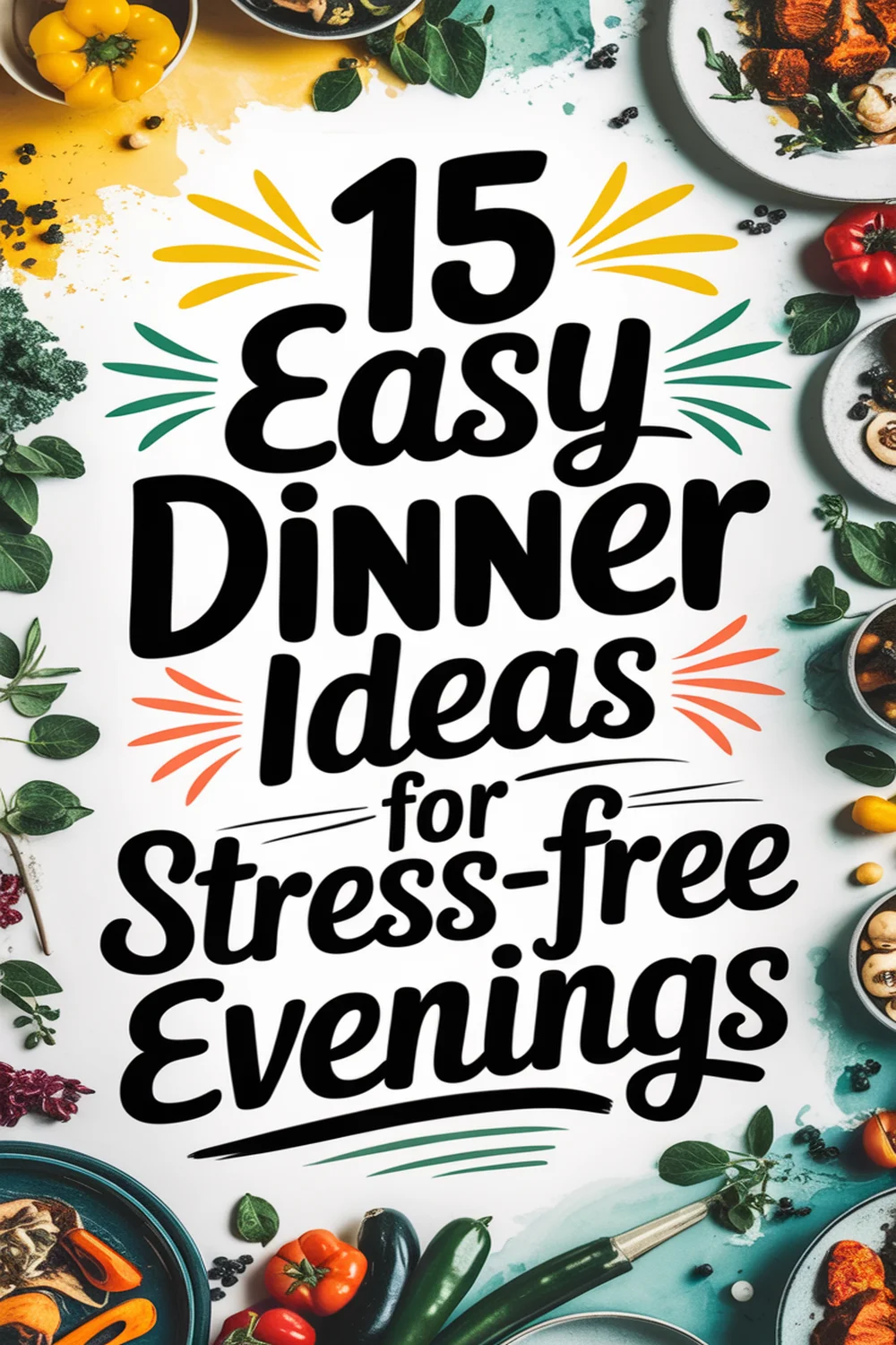 15 Easy Dinner Ideas for Stress-Free Evenings