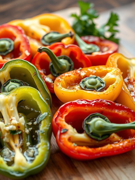 air fryer stuffed peppers