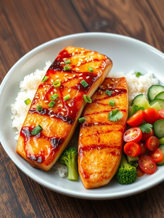 air fryer teriyaki mahi mahi