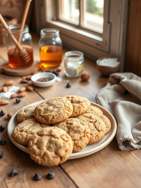 almond flour chewy cookies