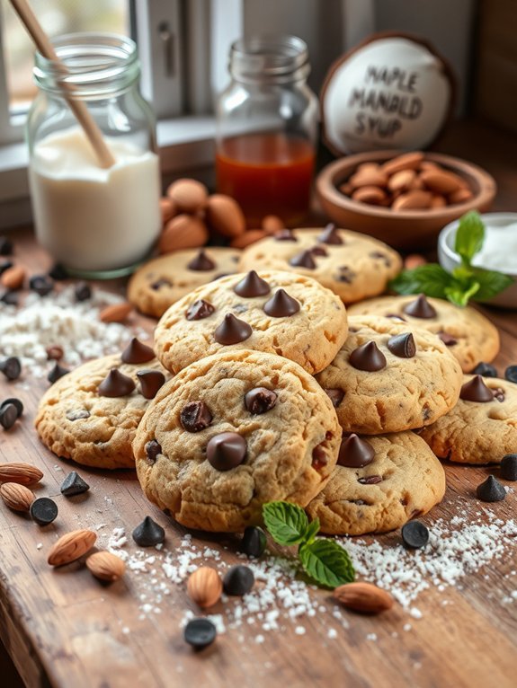 almond flour chocolate cookies