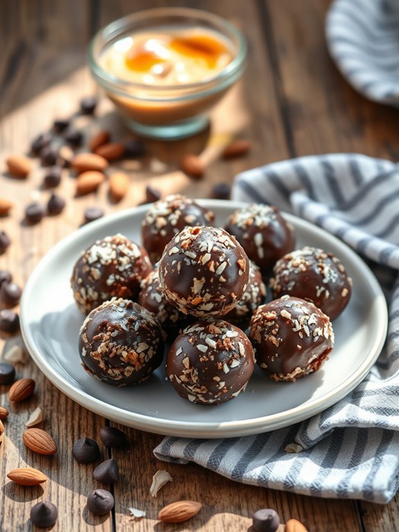 almond joy inspired snacks