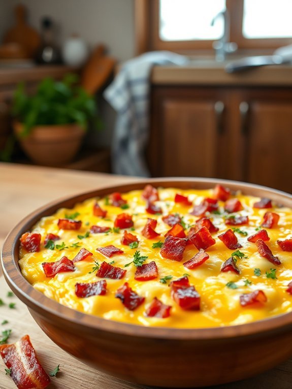 bacon and egg casserole