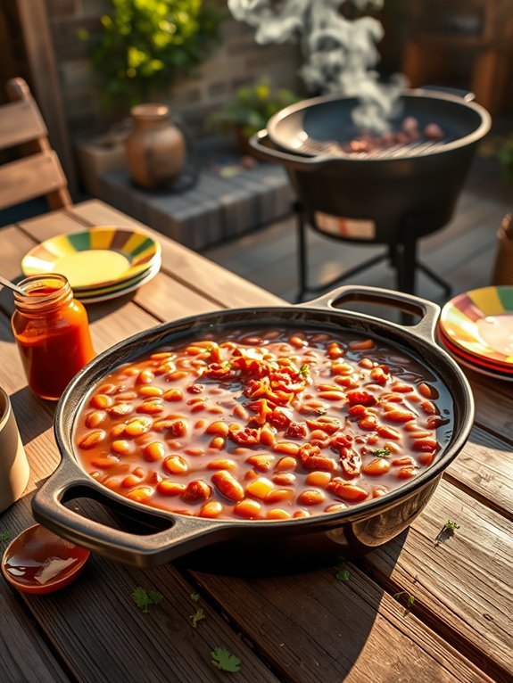 bacon infused baked beans recipe