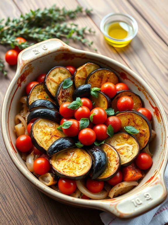 baked vegetable medley dish