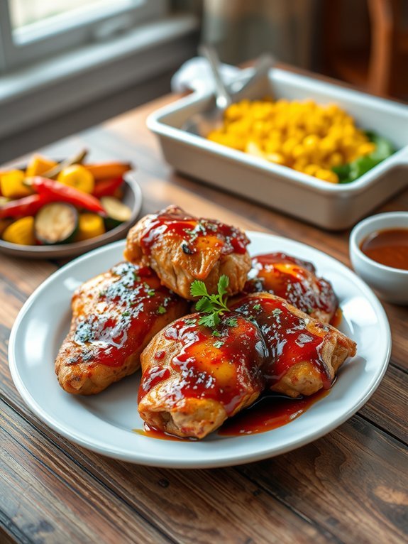 bbq baked chicken thighs