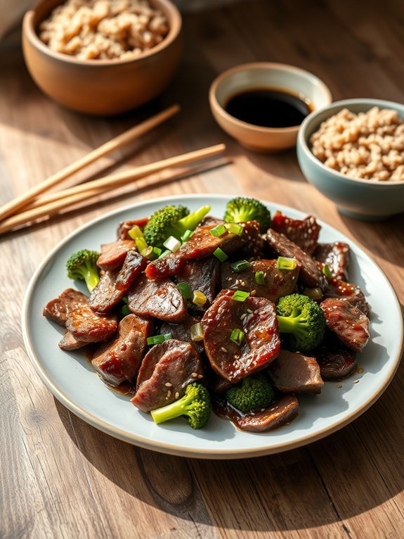 beef broccoli quick stir fry