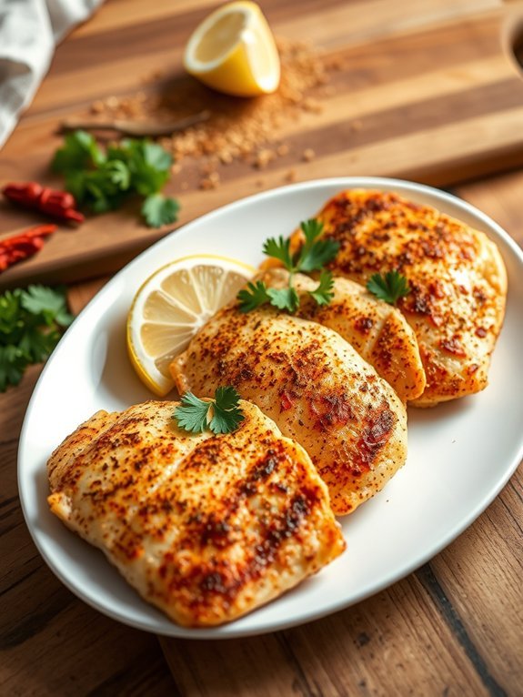 cajun spiced tilapia in air fryer