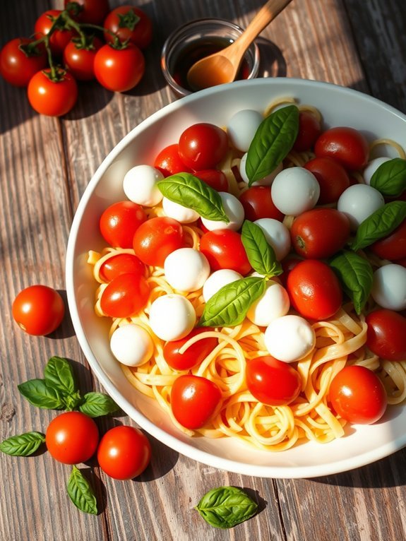 caprese pasta salad recipe