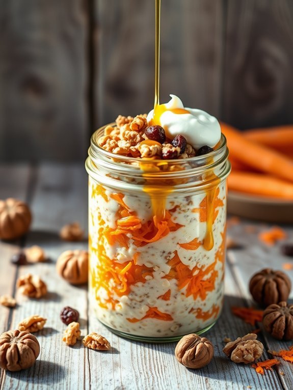 carrot cake flavored oats