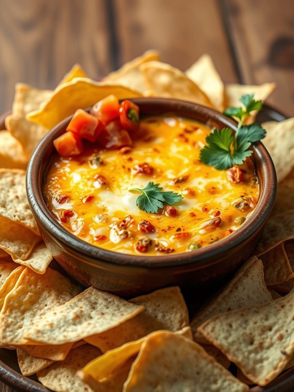 cheesy chorizo dip recipe