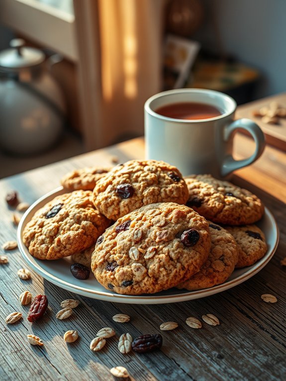 chewy oatmeal raisin treats