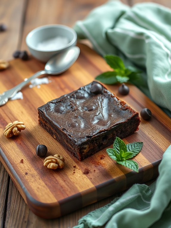 chewy rich chocolate brownies