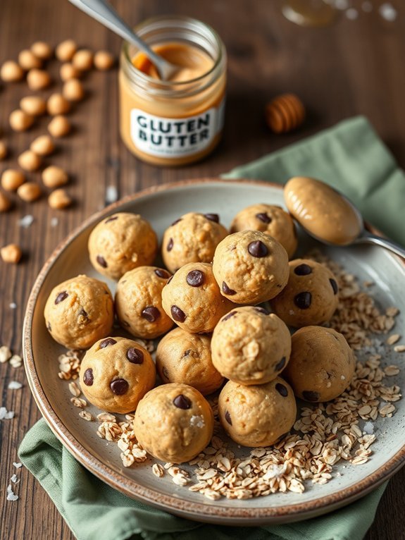 chickpea based healthy snack bites