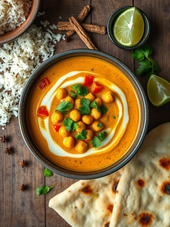 chickpea curry with coconut