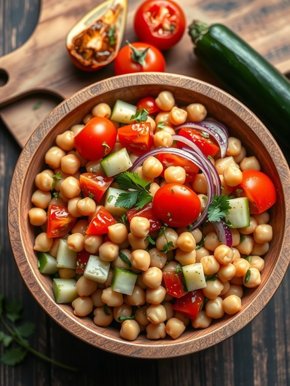 chickpea salad recipe instructions