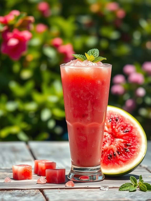 chilled watermelon beverage delight