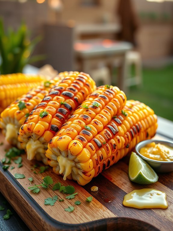 chipotle butter grilled corn