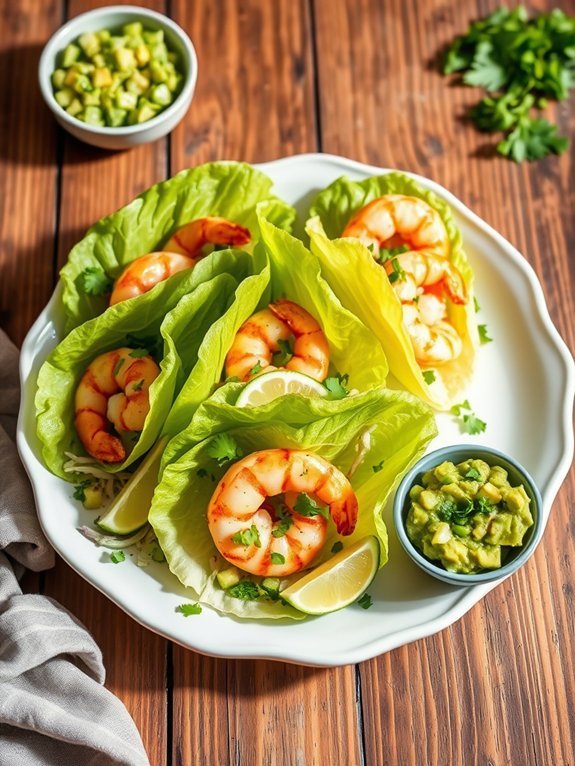 cilantro lime shrimp tacos