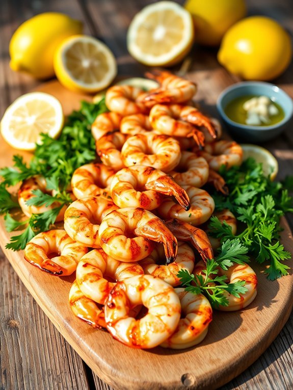 citrusy shrimp skewers recipe