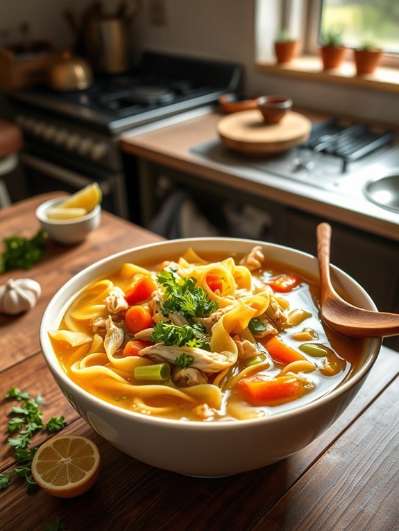 classic comforting chicken soup