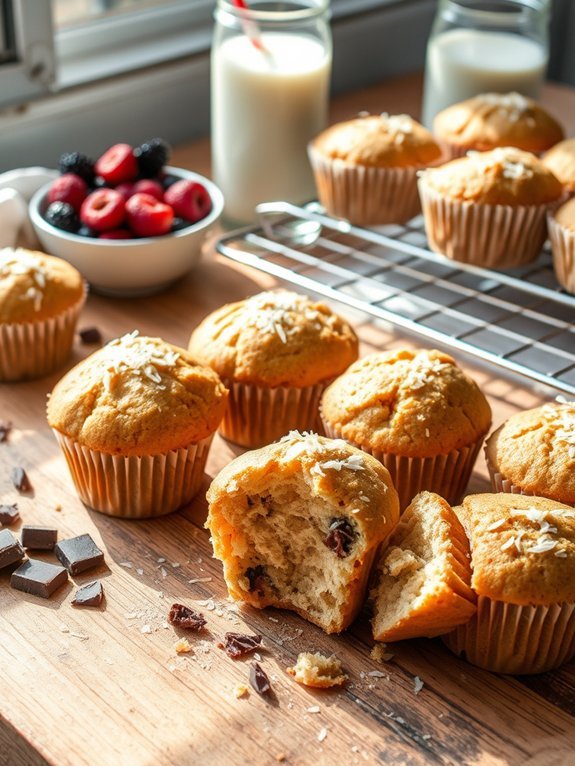 coconut flour muffin recipe