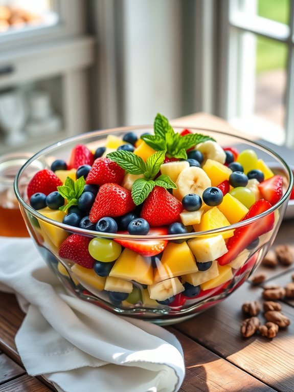 colorful mix of fruits