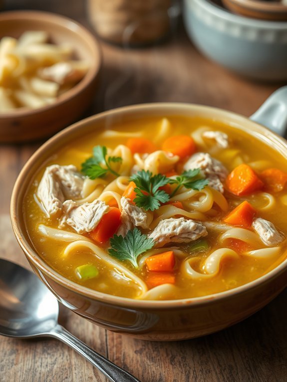 comforting classic chicken soup