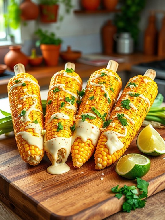 corn on a stick