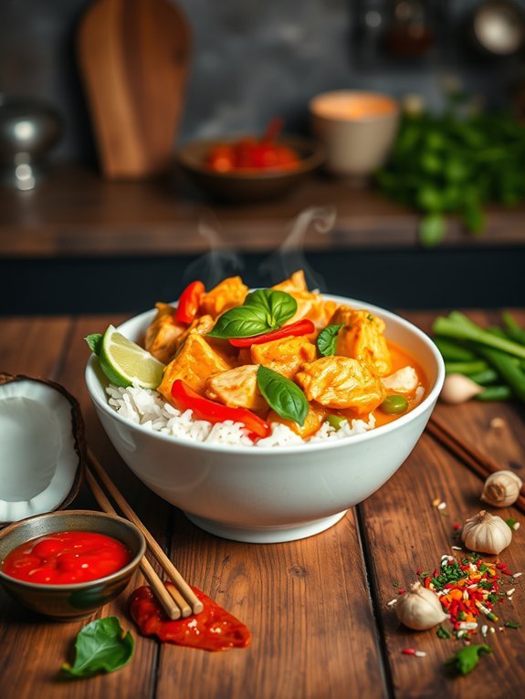 creamy coconut curry chicken