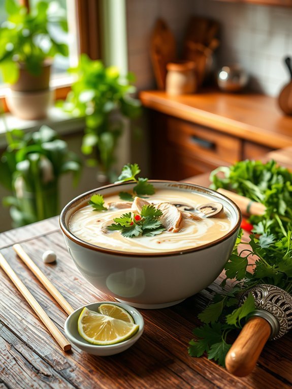 creamy coconut soup recipe