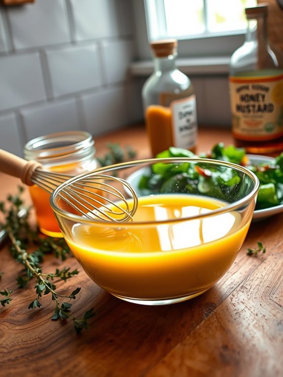 creamy honey mustard dressing