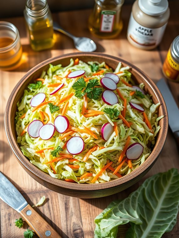 crisp cabbage salad recipe