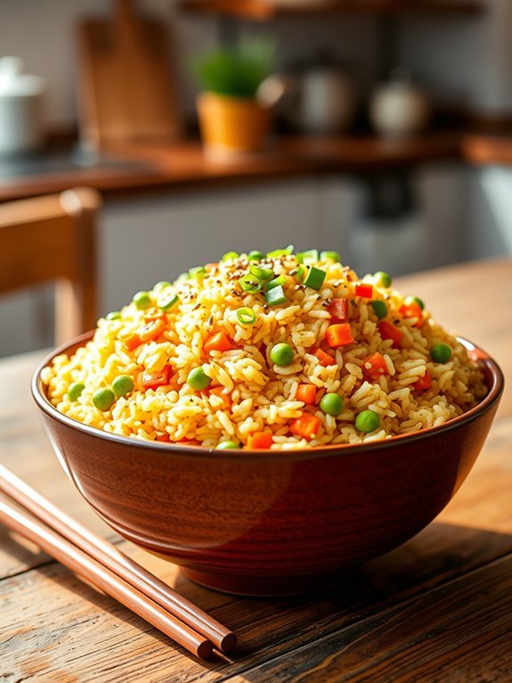 crispy air fryer rice