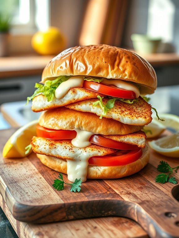 crispy fish sandwich recipe