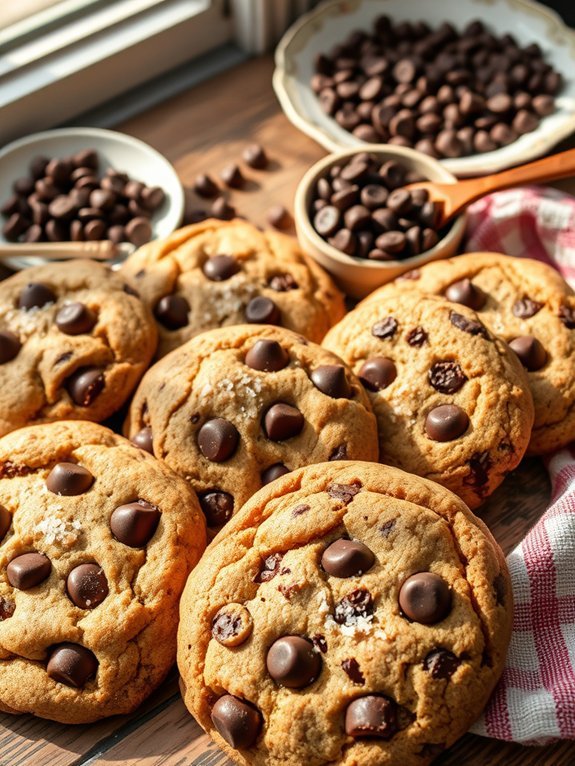 decadent chocolate chip cookies