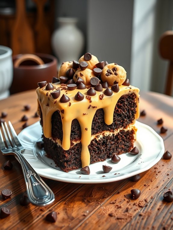 decadent cookie dough treat