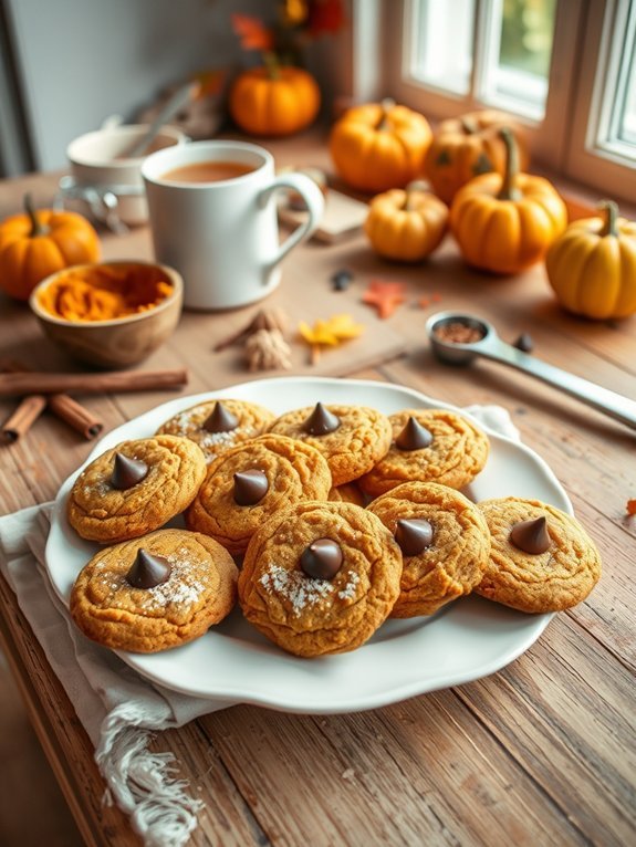 delicious autumn flavored cookies