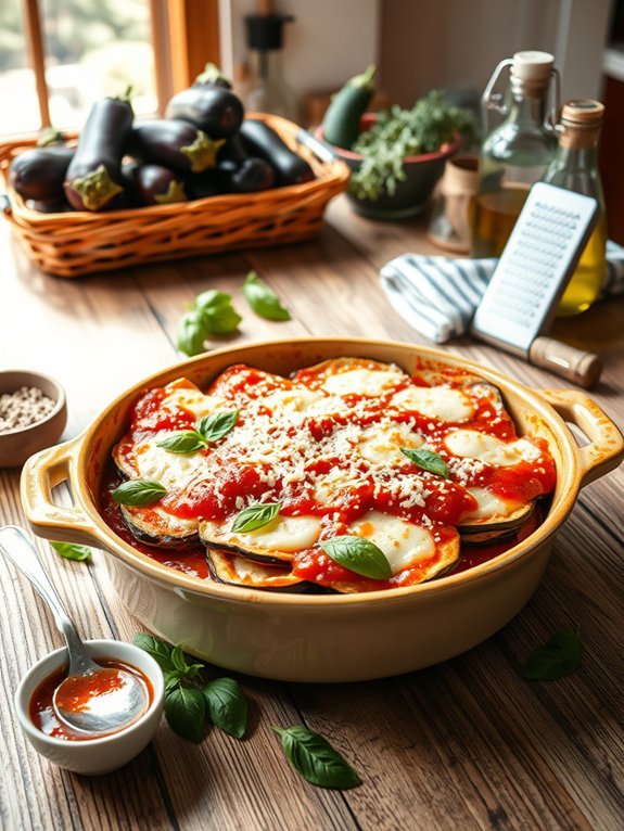 delicious baked eggplant dish