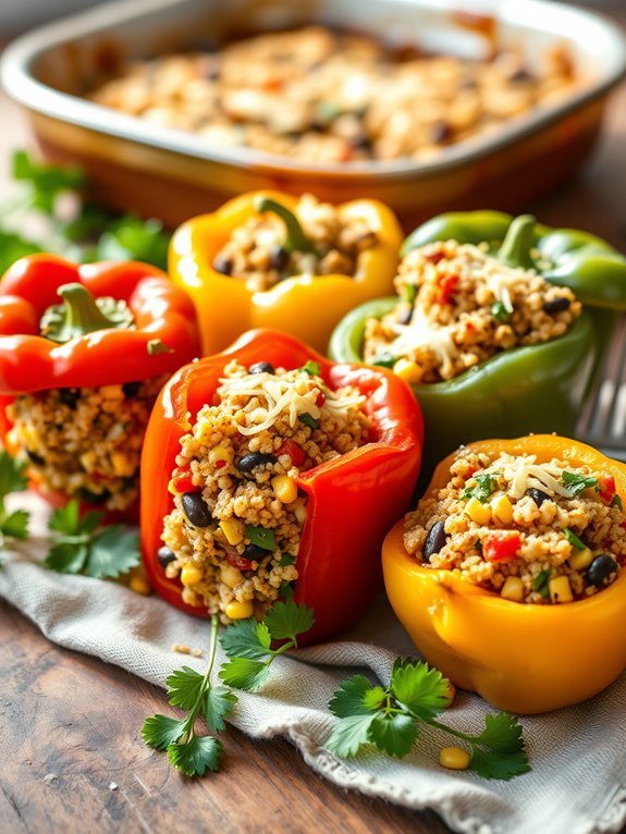 delicious filled pepper dish