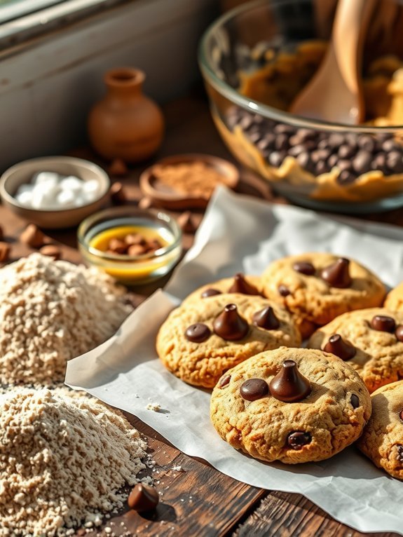 delicious hazelnut chocolate cookies