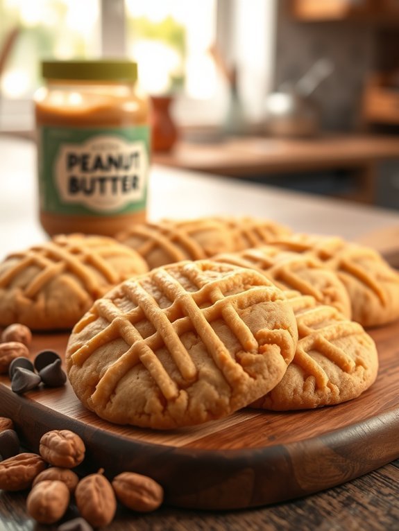 delicious homemade peanut butter cookies