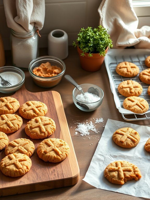 delicious homemade peanut cookies