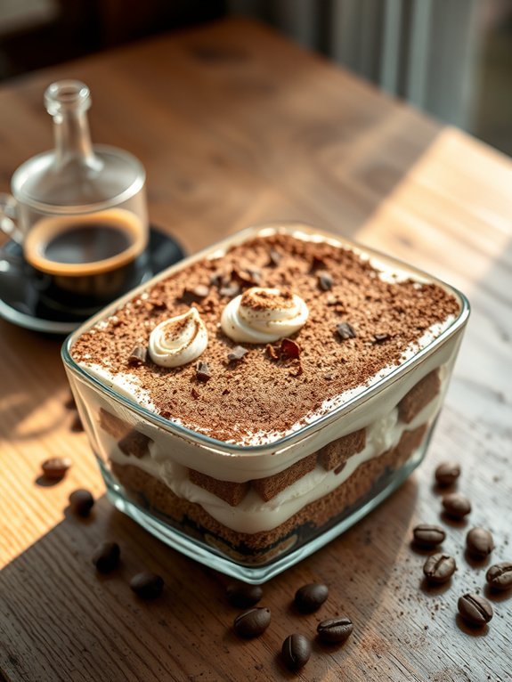 delicious italian coffee dessert